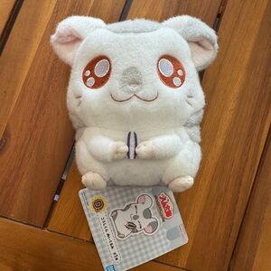 Ichiban Kuji Draw Tottoko Hamtaro D Prize Koushi-kun Hamster Plush Nostalgic